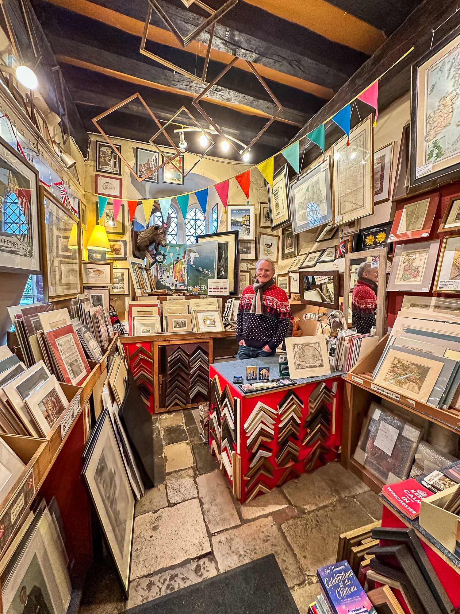 Kingsgate book shop, Winchester