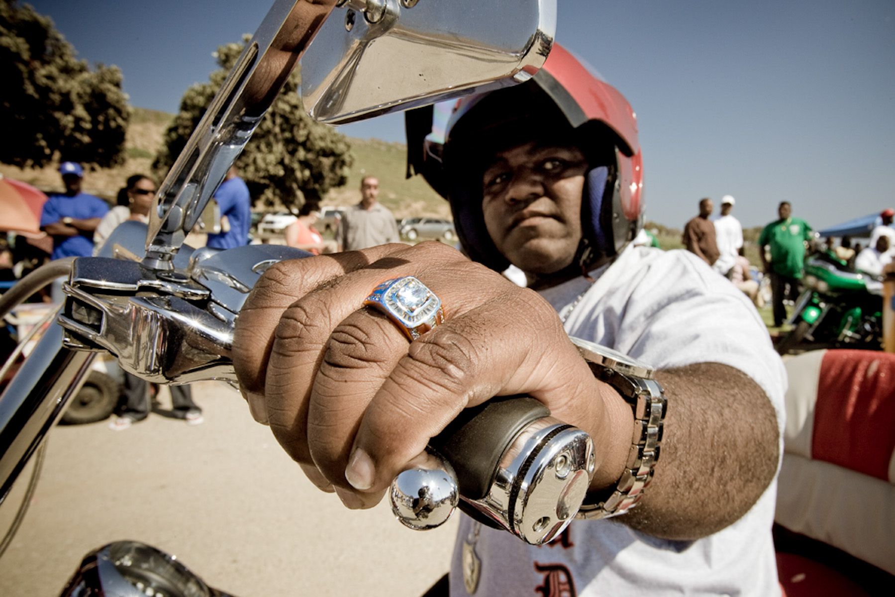 Shadows of the Knight MC Dean Driver, Rare Breed Party, San Pedro