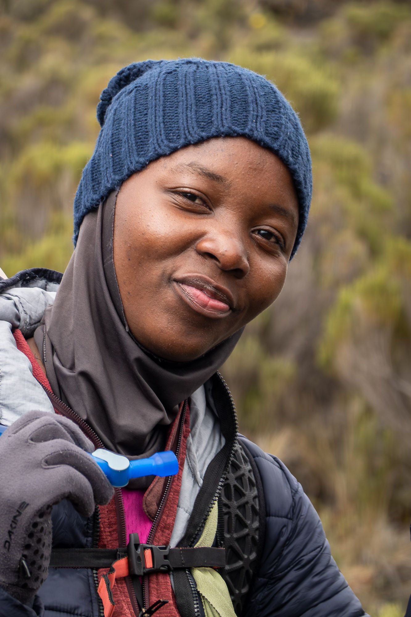 Shadia, mountain guide, Kilimanjaro