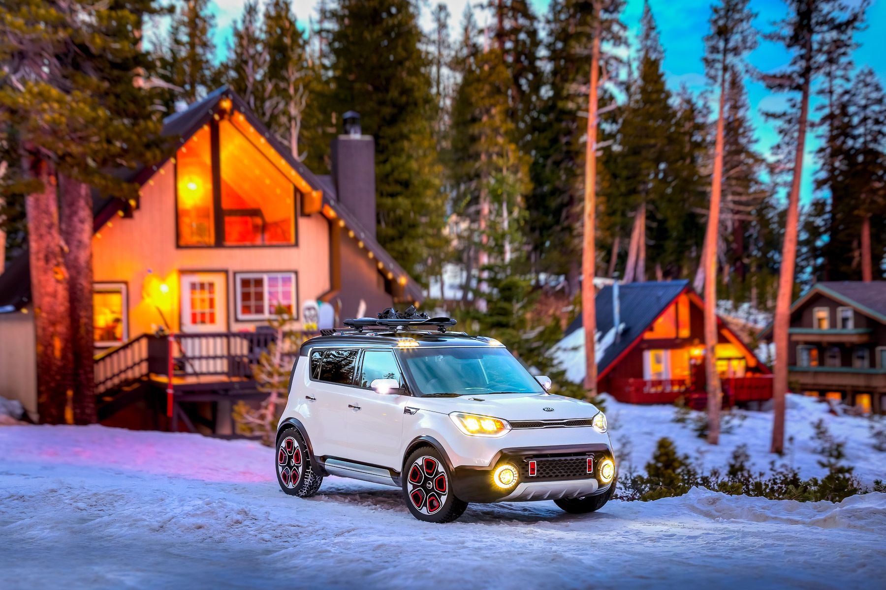 Kia Soul Concept, Mammoth, CA