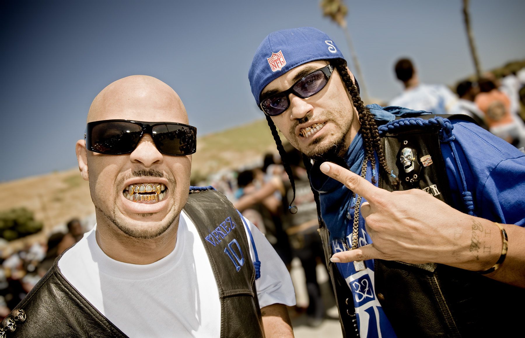 At a Rare Breed party.  (if you guys ever see this and want a copy let me know - if you want it taken down just say the word) "2" and friend