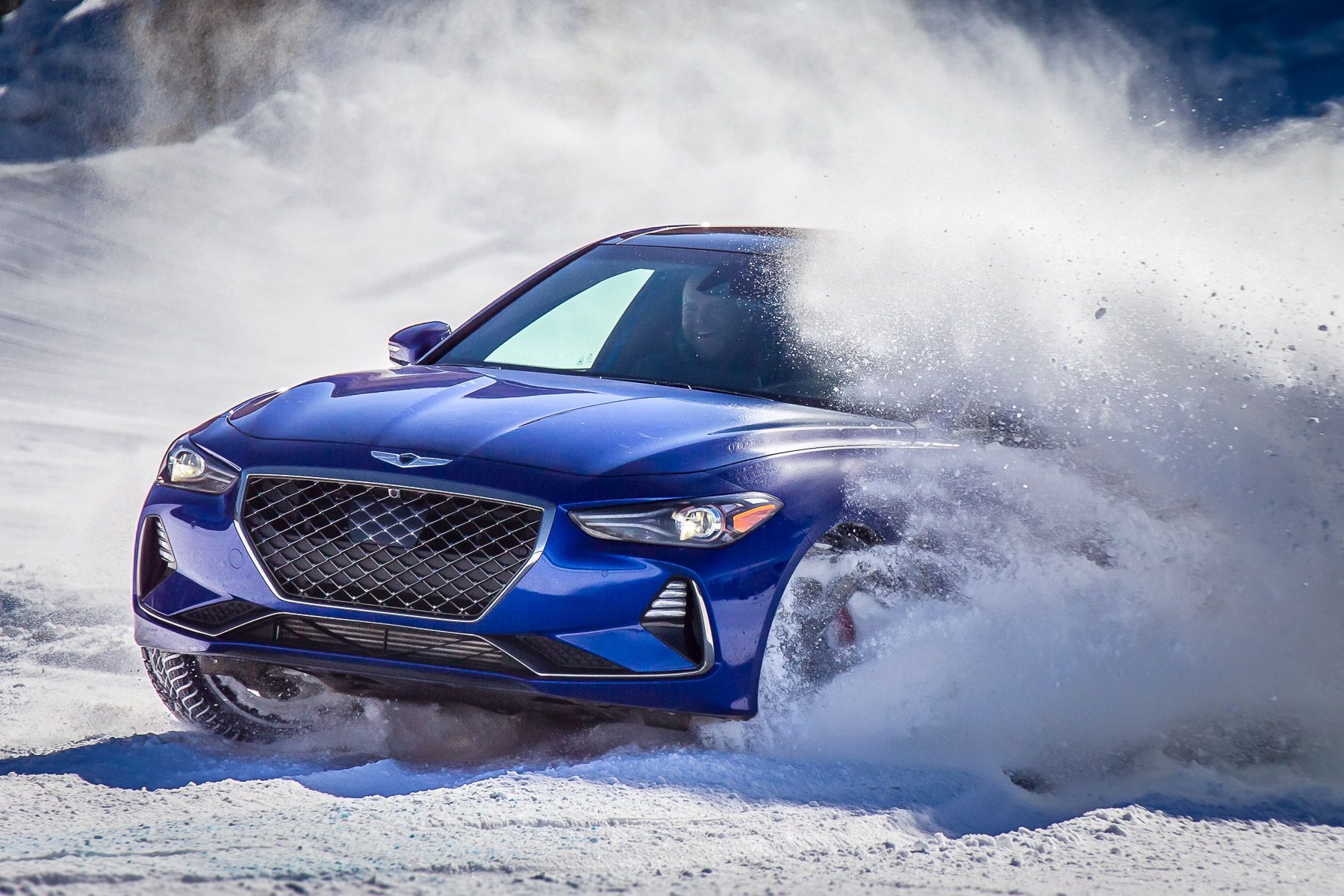 Genesis G70 - Snow Day!