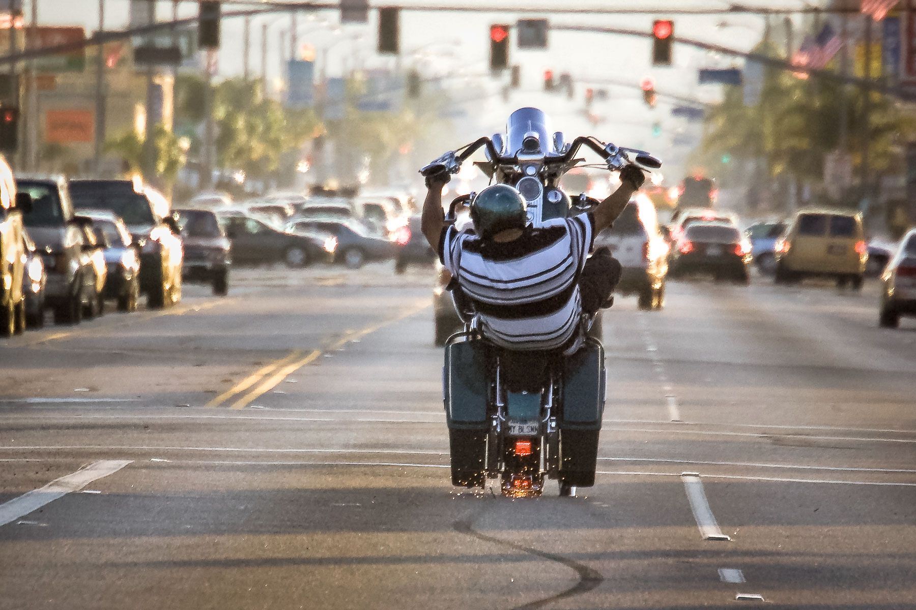 Wheelie on PCH