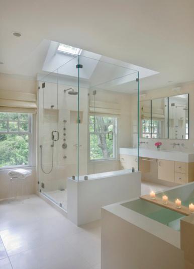 Wellesley master bath Master Bathroom