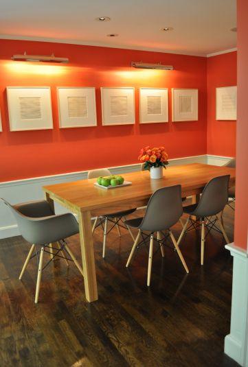 Red Dining Room