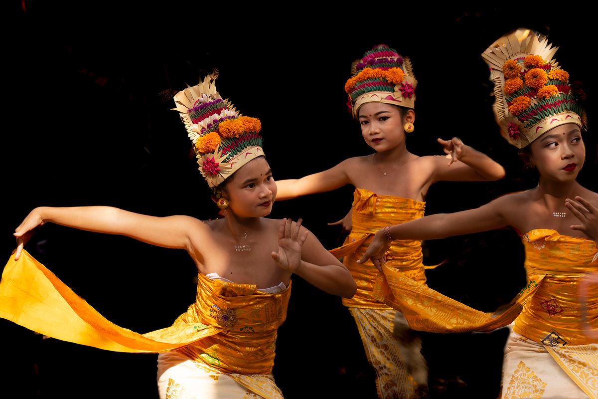 Three Festival Girls