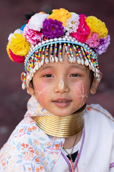 Long Neck Flower Child