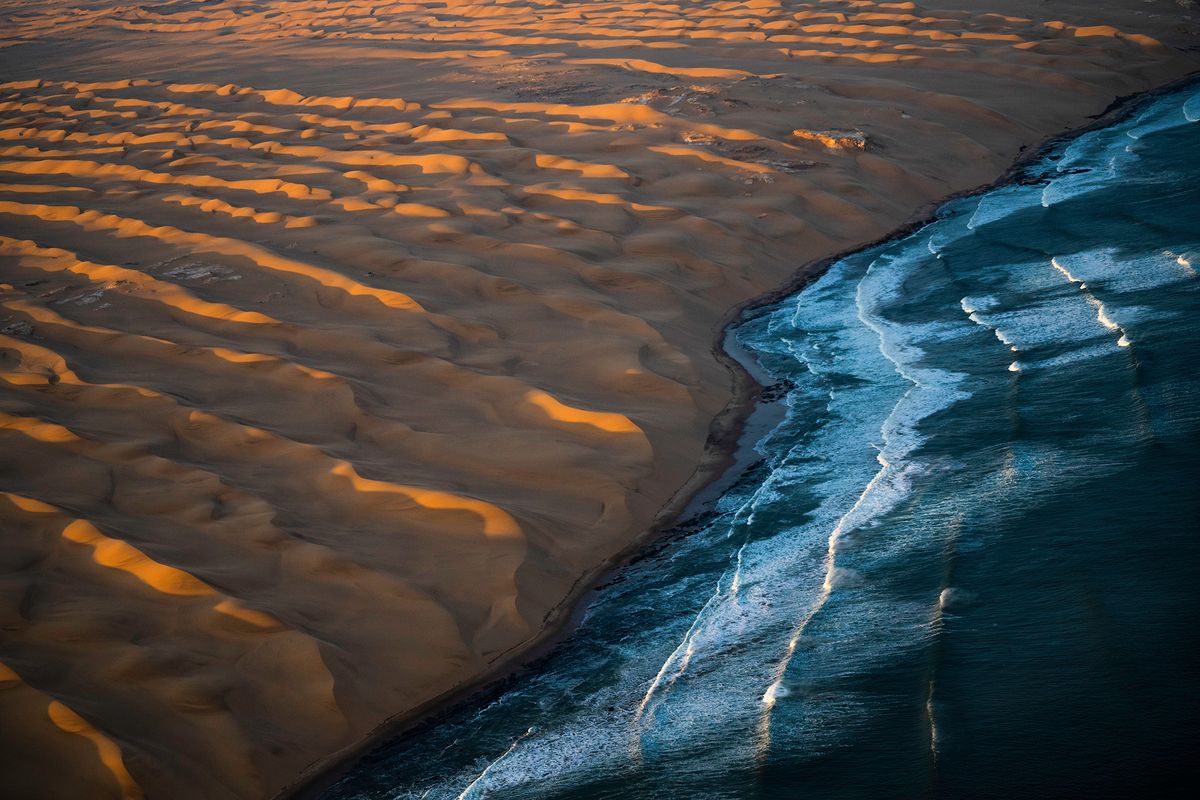 Ocean meets the Dunes