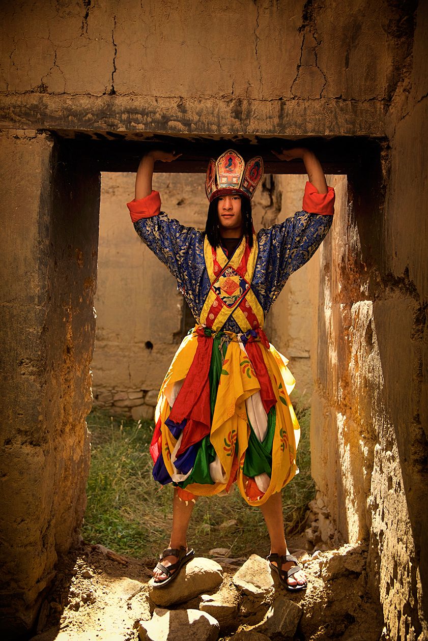 Dancer in costume