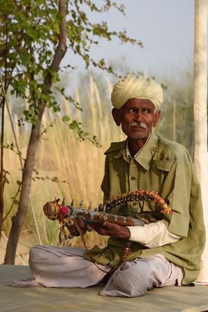 Musician in Manvar