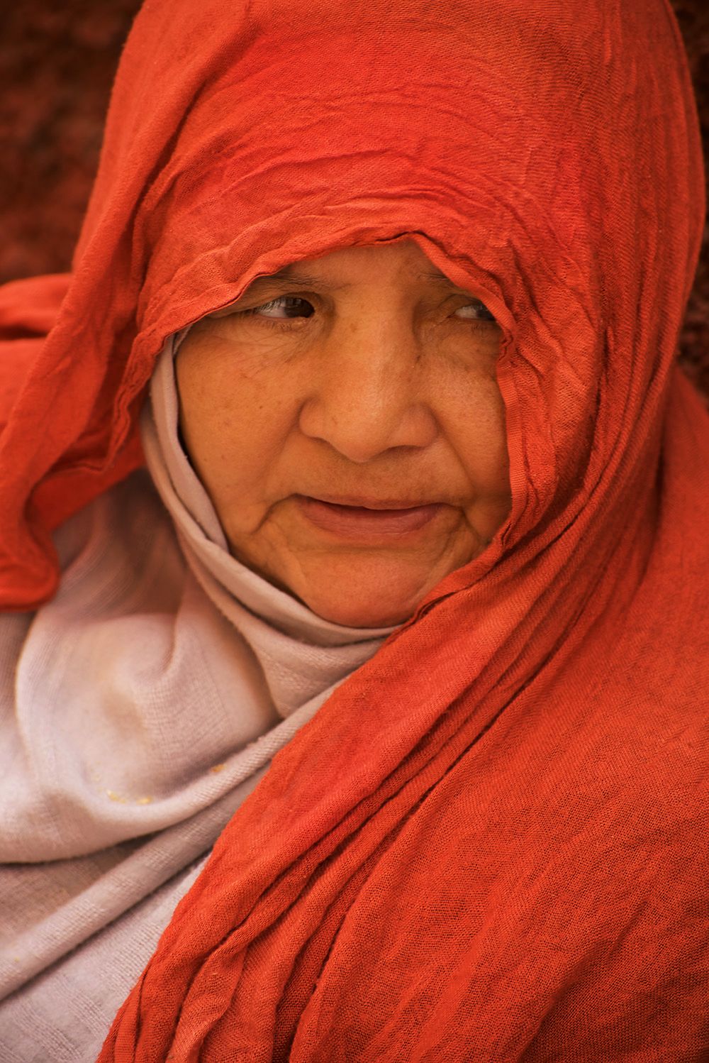 Old woman on the street
