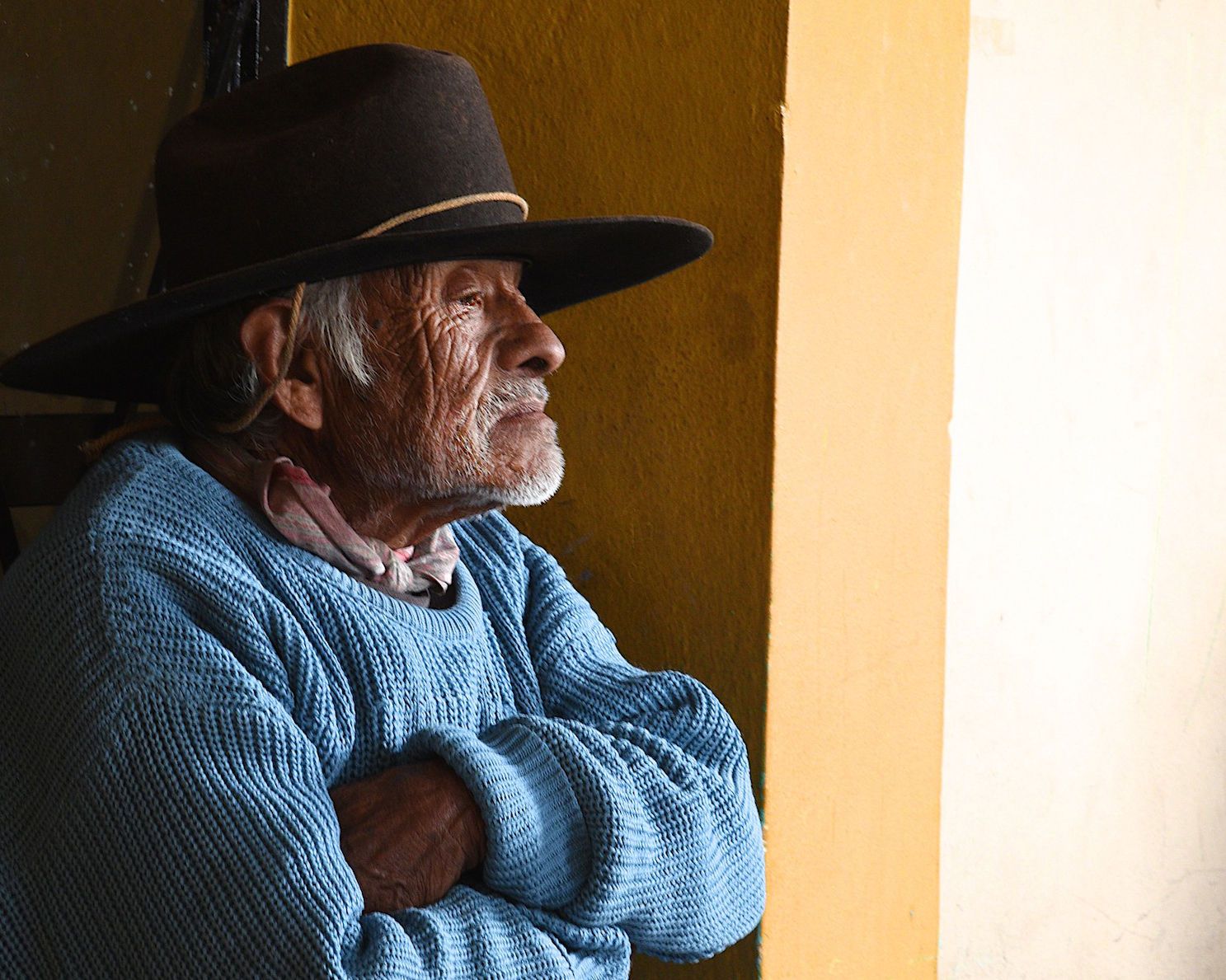 Old cowboy Old cowboy picture