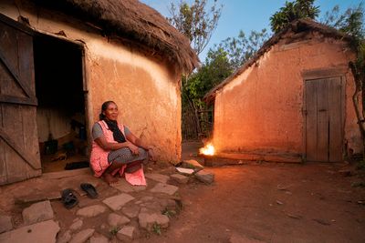Woman at Home