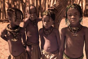 Young tribal boys