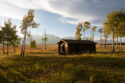 Cabin in the Tetons
