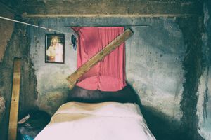 Cuban bedroom