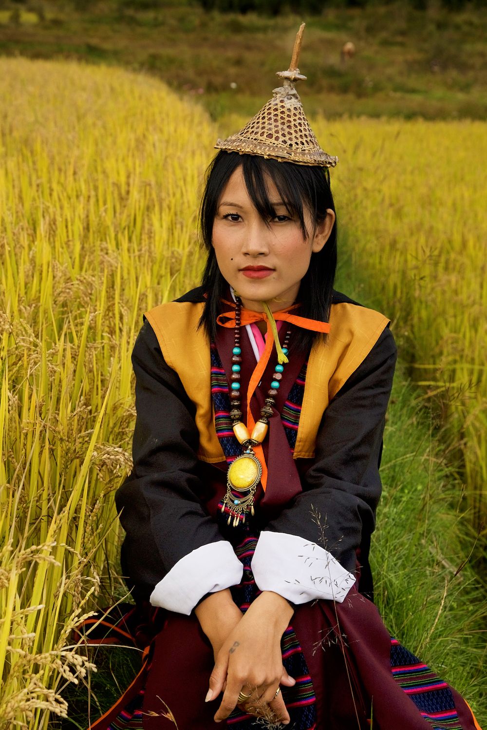 Traditionally Dressed woman