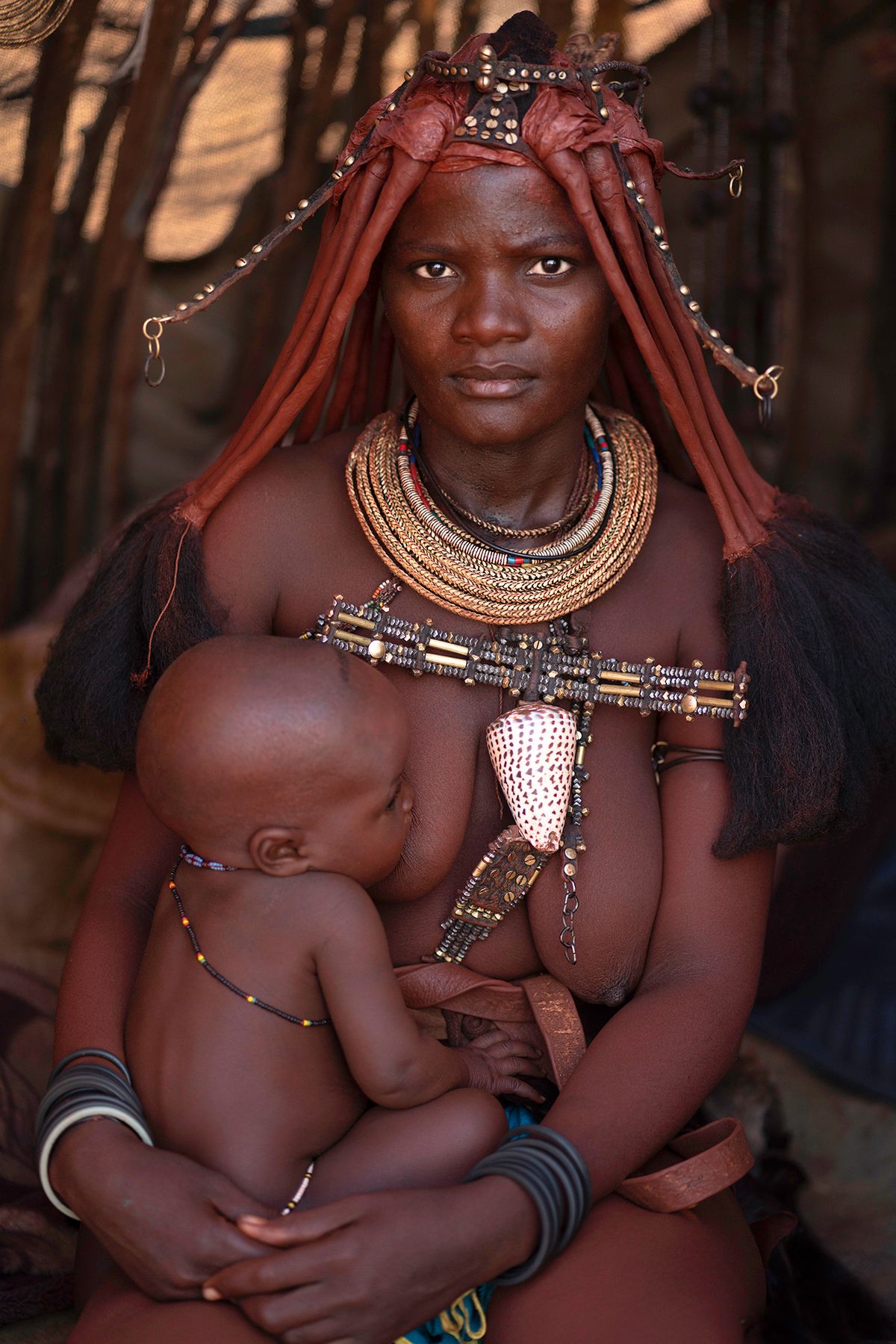 Himba Mother and Child