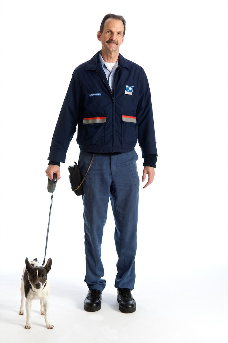 USPS carrier USPS carrier stock image