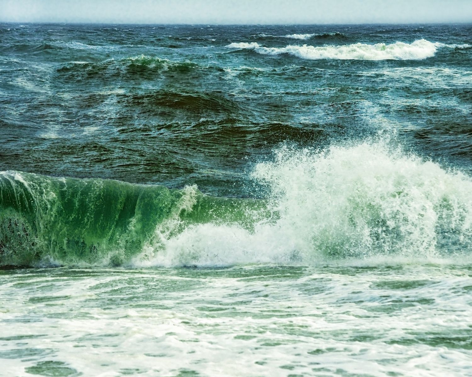 Ocean in Fire Island Ocean