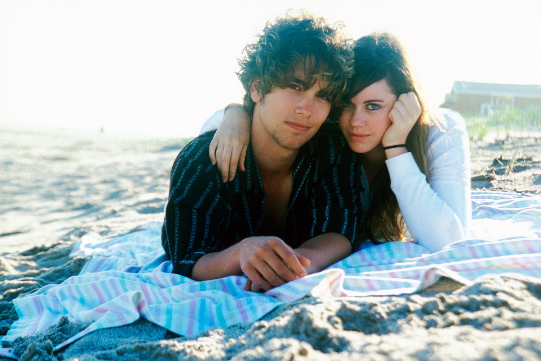 Young couple images,Two 17 year old caucasian teenagers on the beach in Fire Island. Andre and Joanna Young couple images,