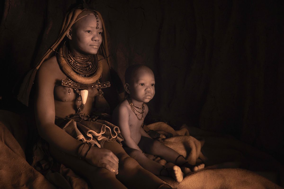 Himba Mother and Child