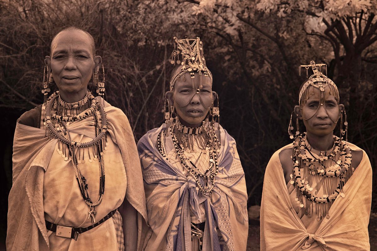 Three Masai Women