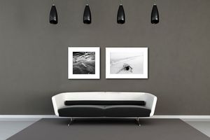 black and white wall art