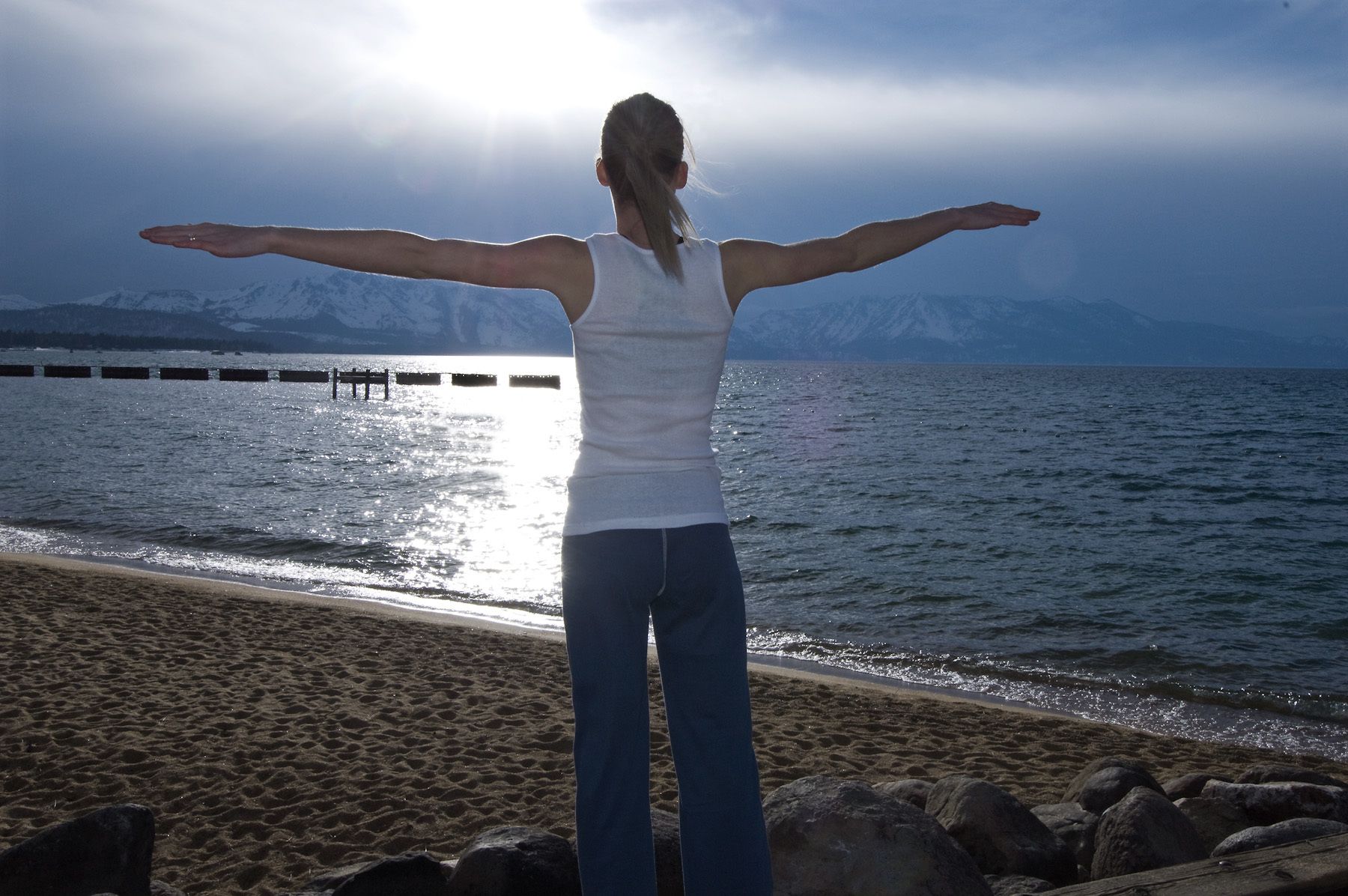 yoga pose photos at lake tahoe yoga pose photos