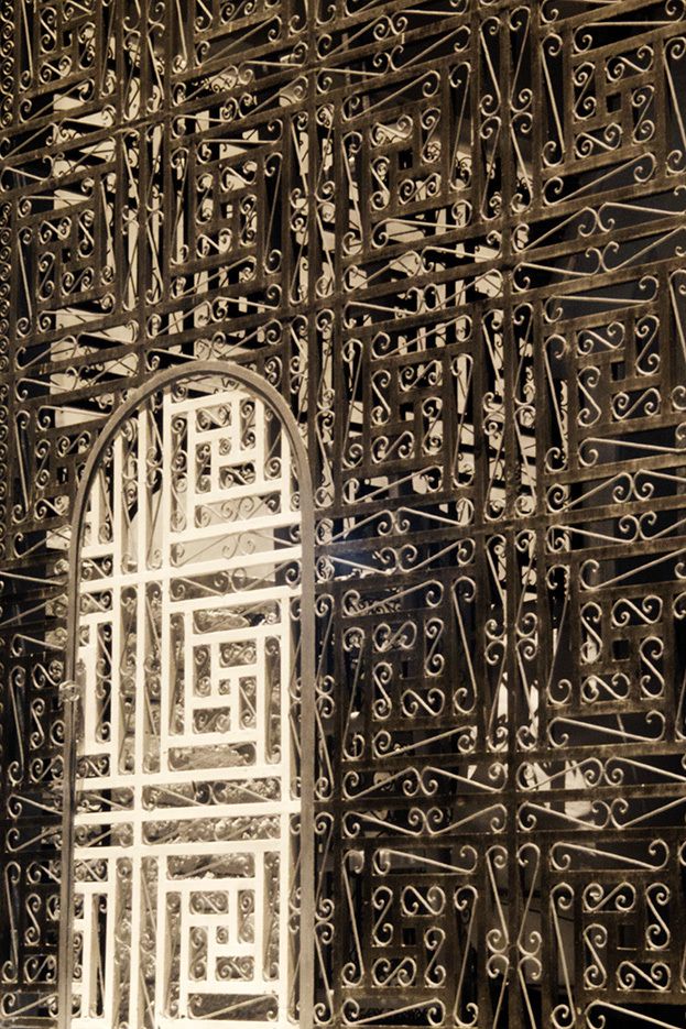 metal door
