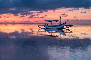 Sunrise  at Bali Beach