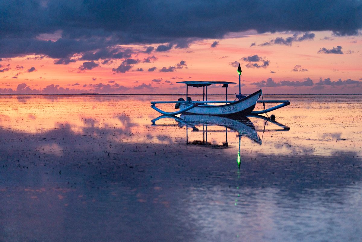 Sunrise  at Bali Beach