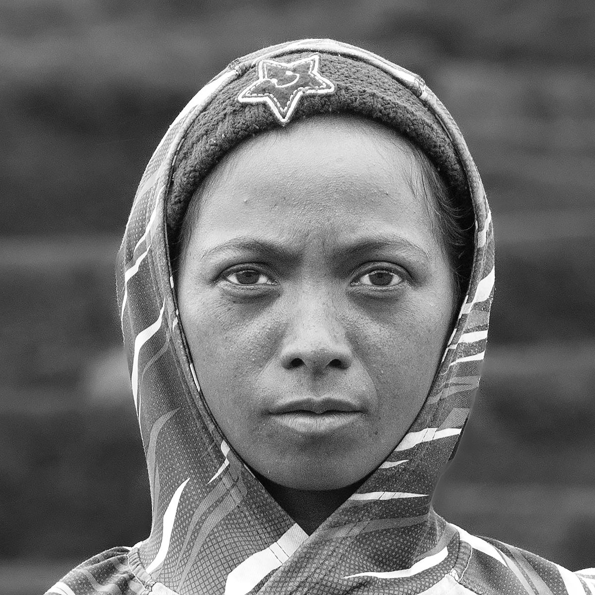 Madagascar women's portrait Profile in Courage