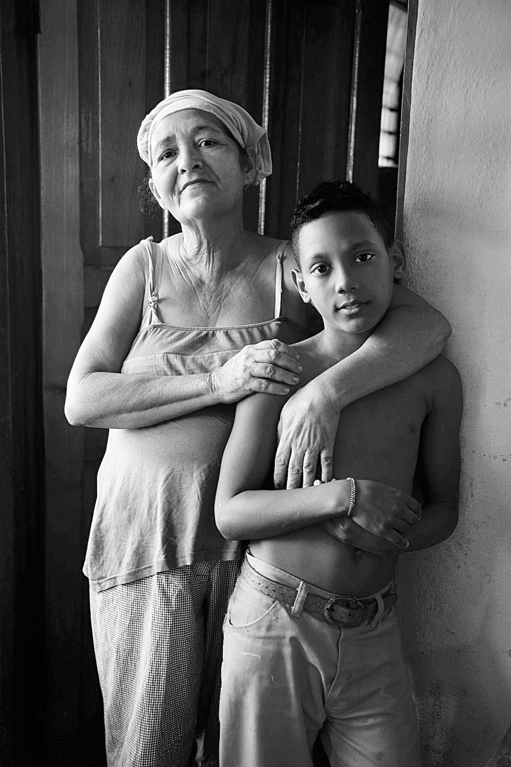 Mother and son