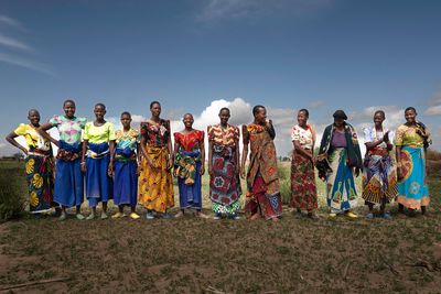 Sukuma Tribal Women Women Bonding