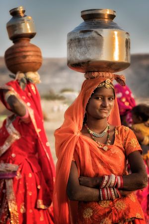 Carrying water