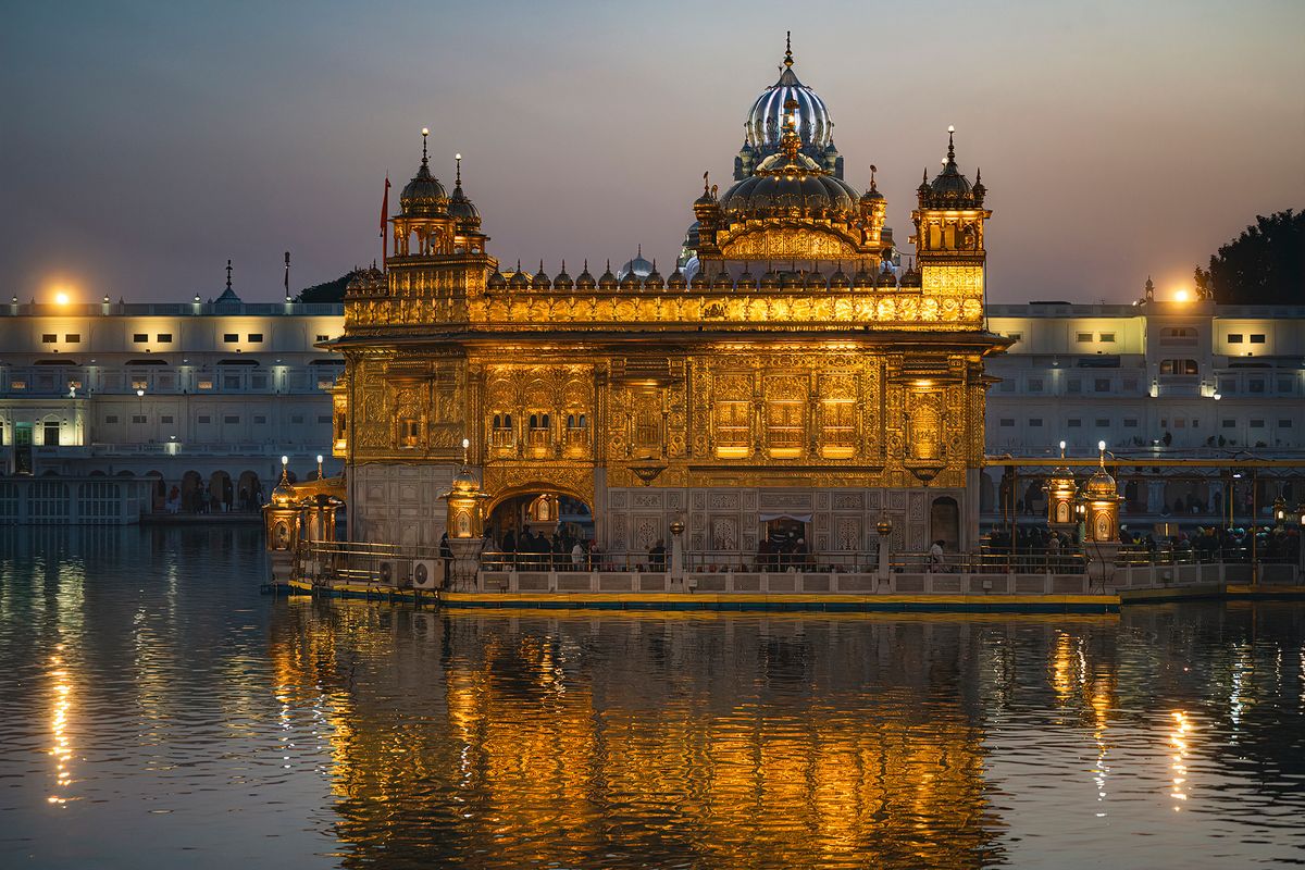 Golden Temple at Night
