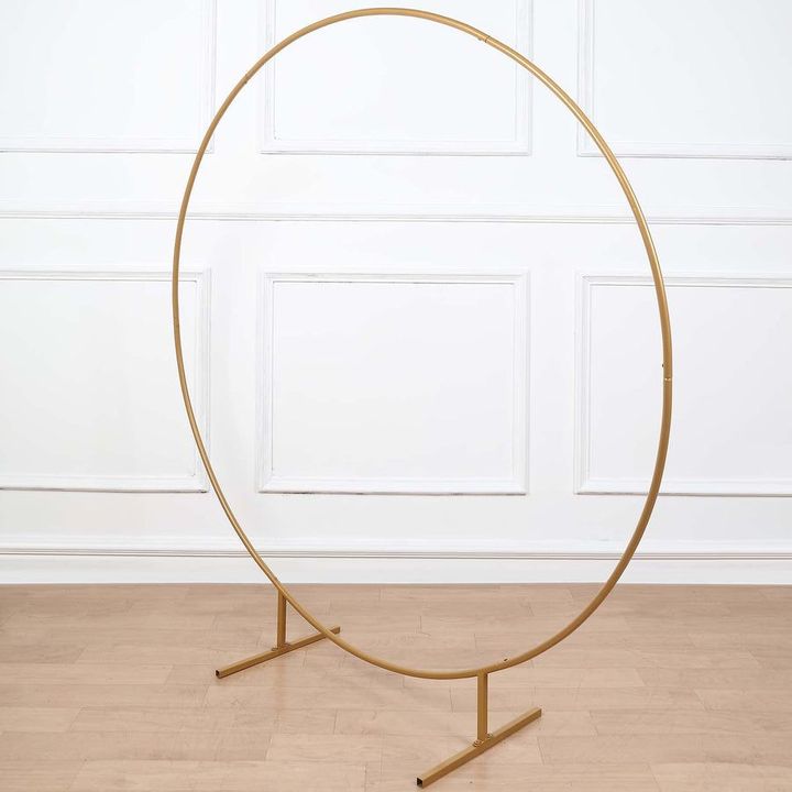 Gold Metal Backdrop Stand  $30