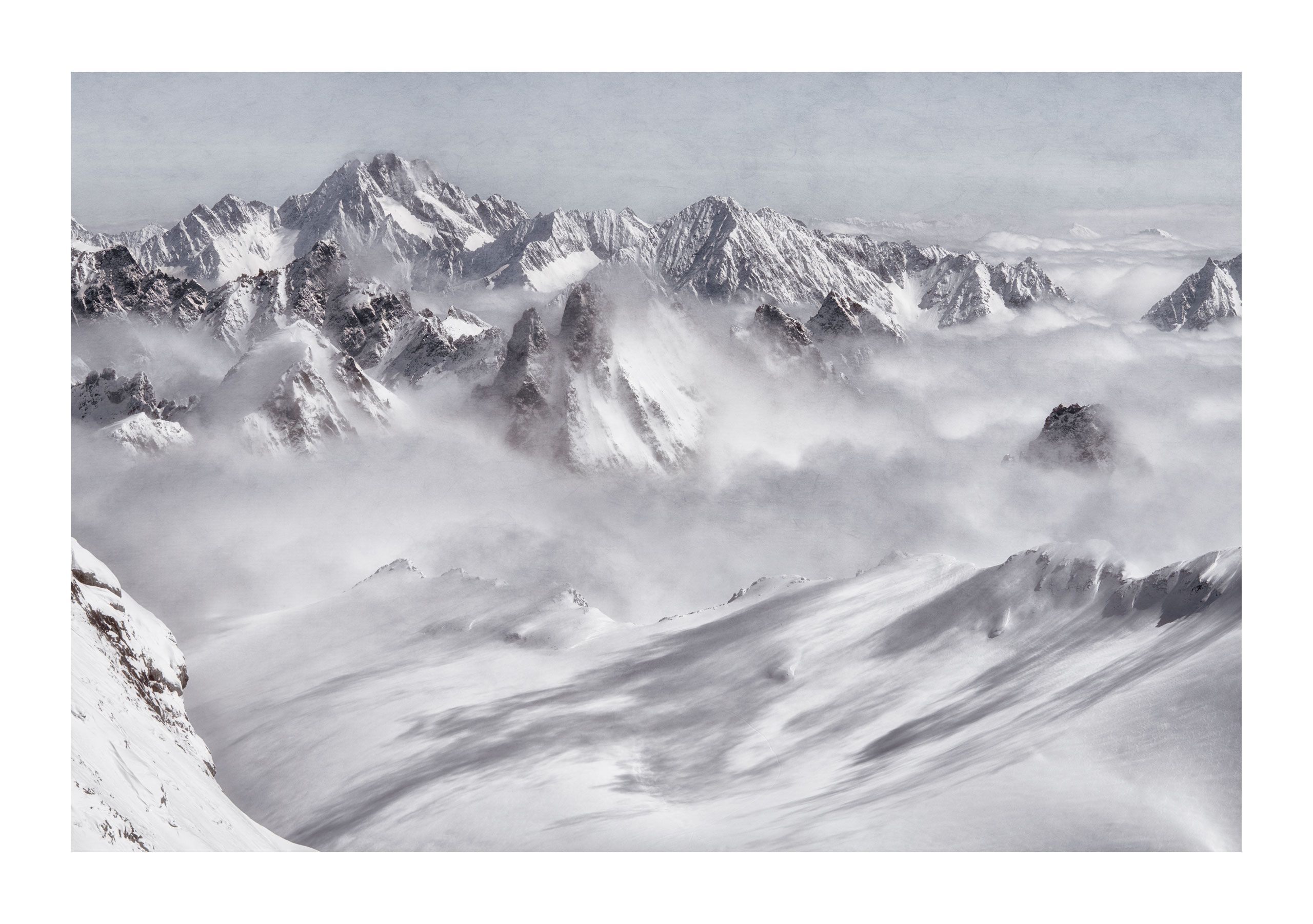 Titlis: Rollender Nebel