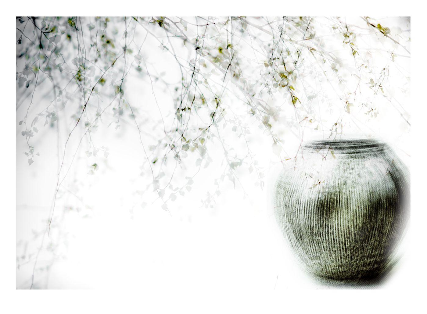 Temple Garden Vase
