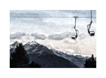 Pigment Print on Fine Art Paper Lenzerheide: Scalottas