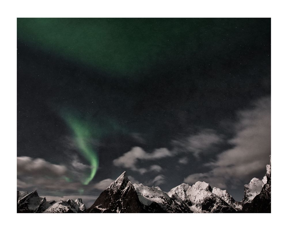 Pigment Print on Fine Art Paper, Max Size 100 cm x 150 cm Aurora