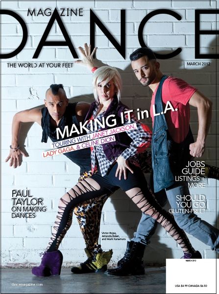 Dance Magazine Cover