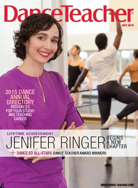 Dance Teacher Magazine Cover