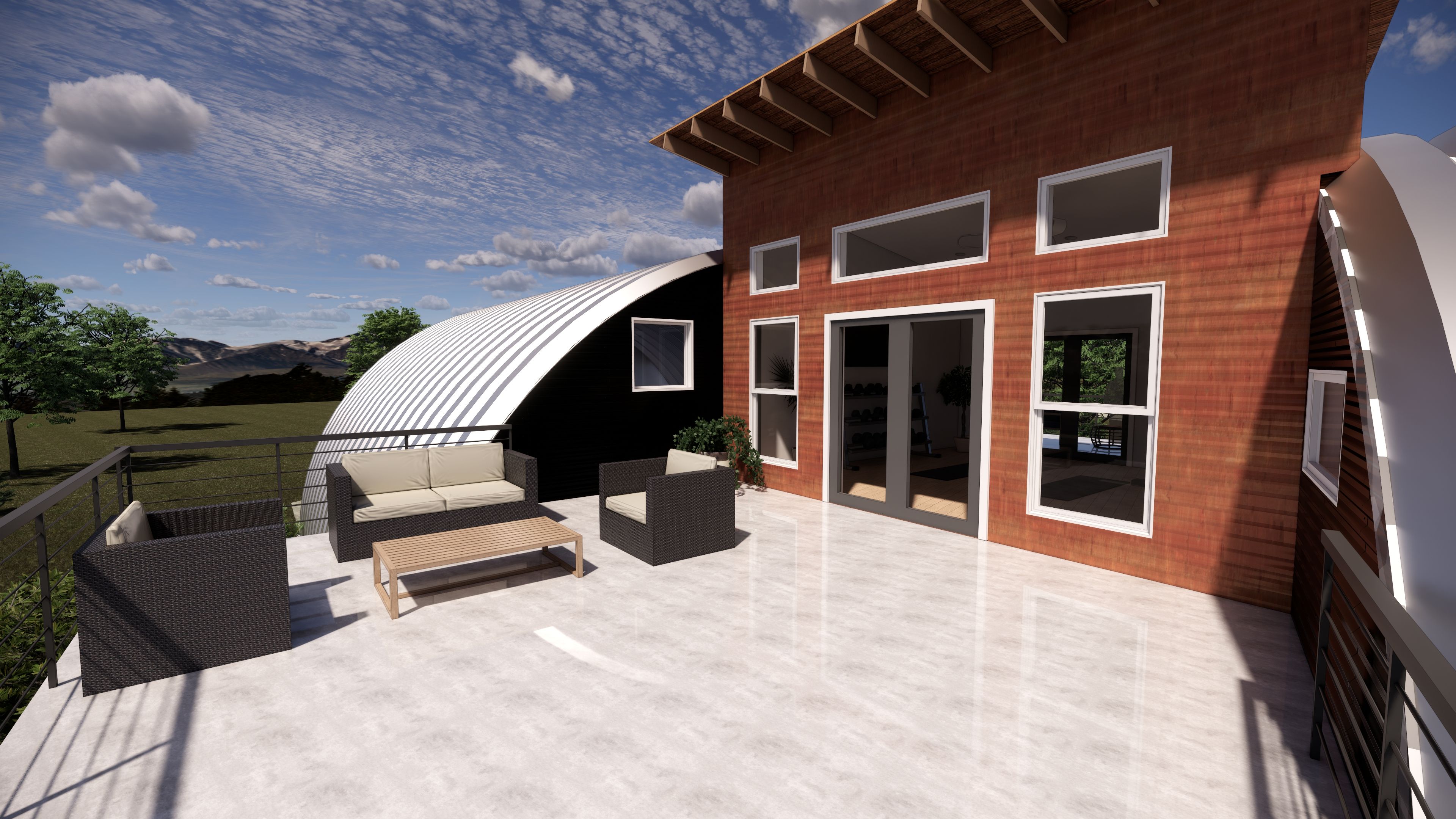 Colorado Quonset Residence