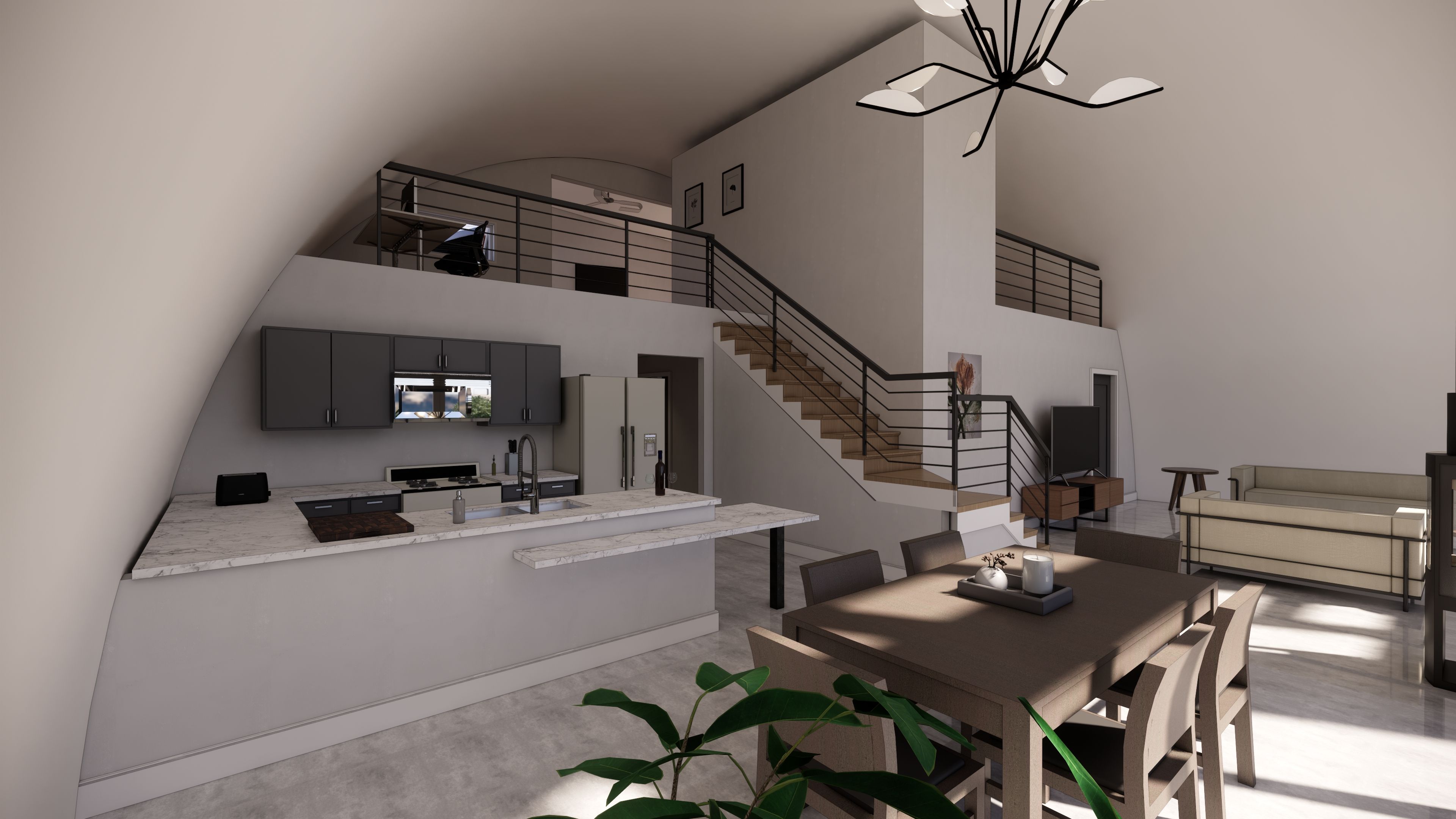 Colorado Quonset Residence