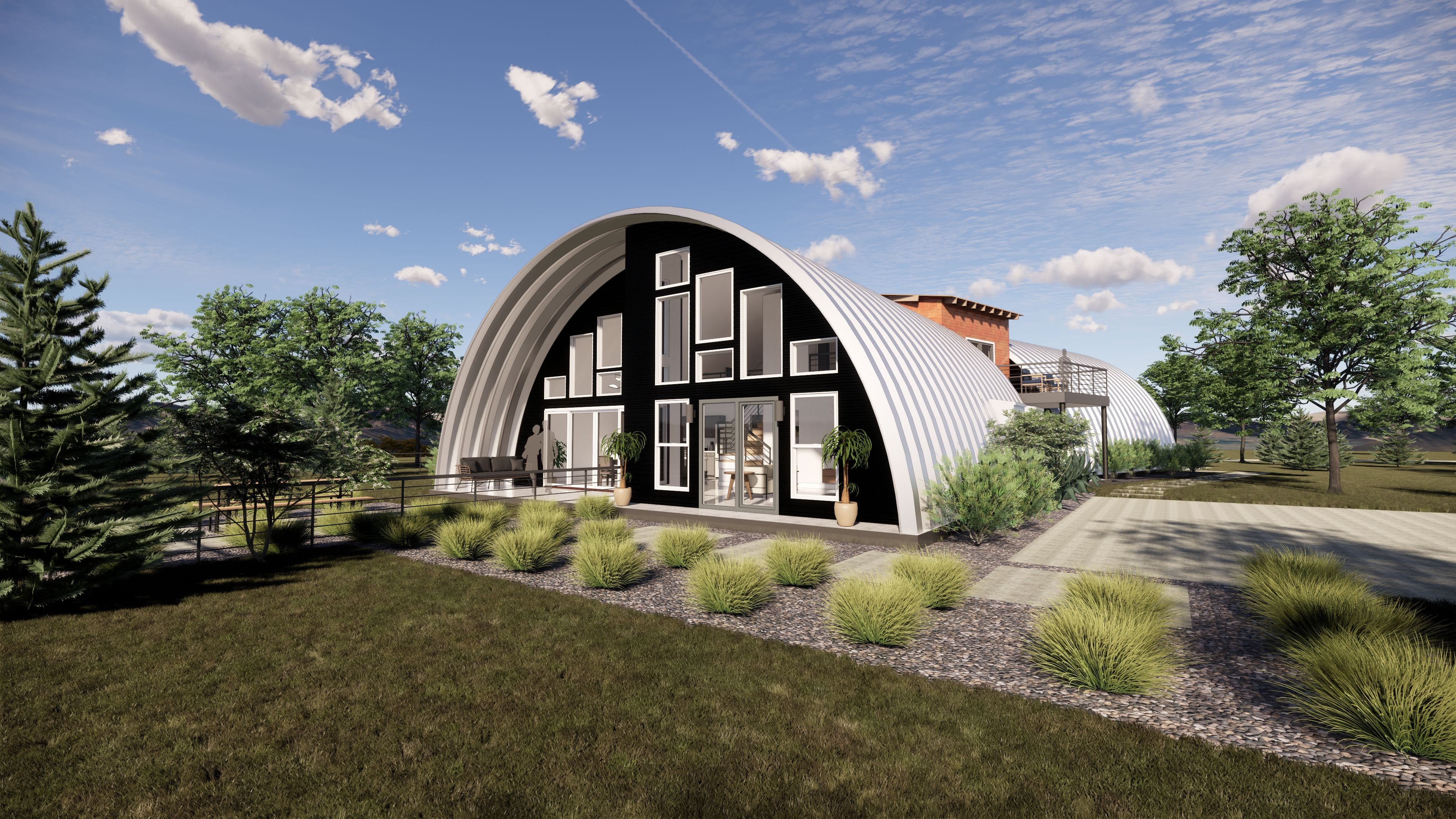 Colorado Quonset Residence