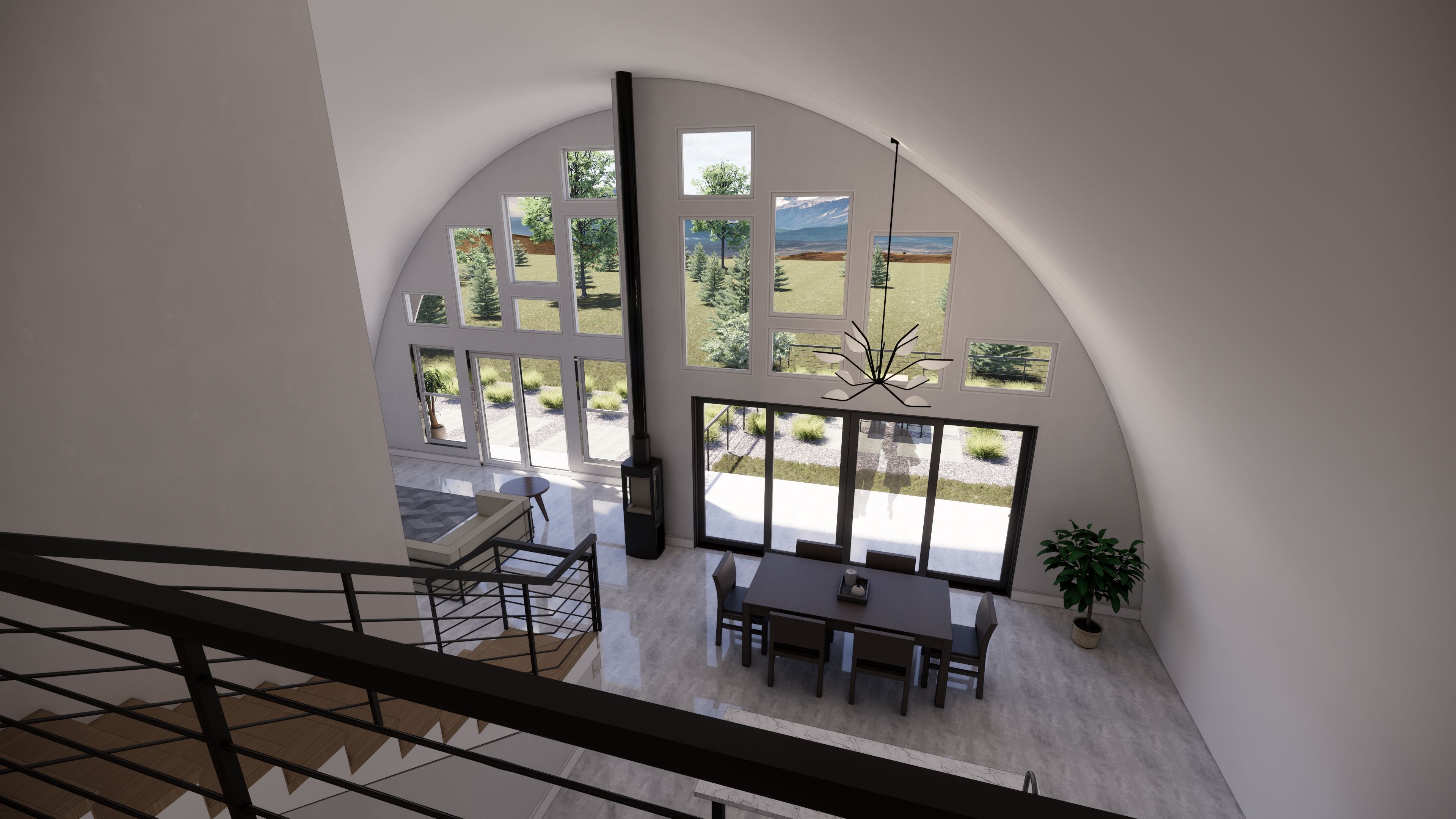 Colorado Quonset Residence