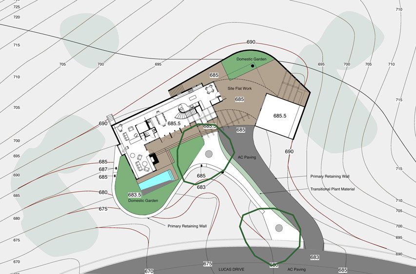 Property line fencing in this development is prohibited, similar to Sea Ranch, California. 1Luchas_Ranch_Environmental_Subdivision_17