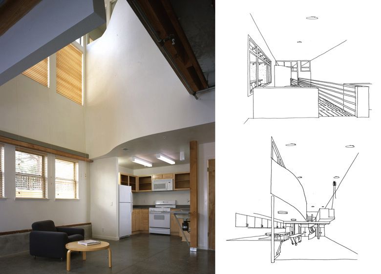 Two story windows fully illuminate the interiors with natural light. 1Historic_Old_School_Lofts_5